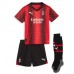 Tanie Strój piłkarski AC Milan Christian Pulisic #11 Koszulka Podstawowej dla dziecięce 2023-24 Krótkie Rękawy (+ szorty)
